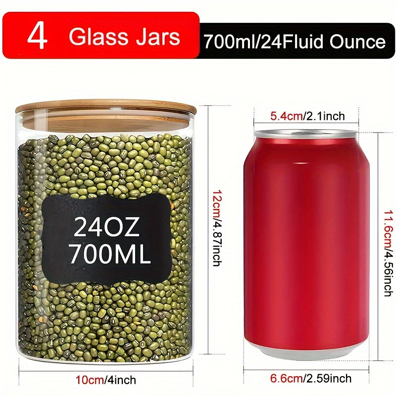 A Set Of 4 Storage Containers