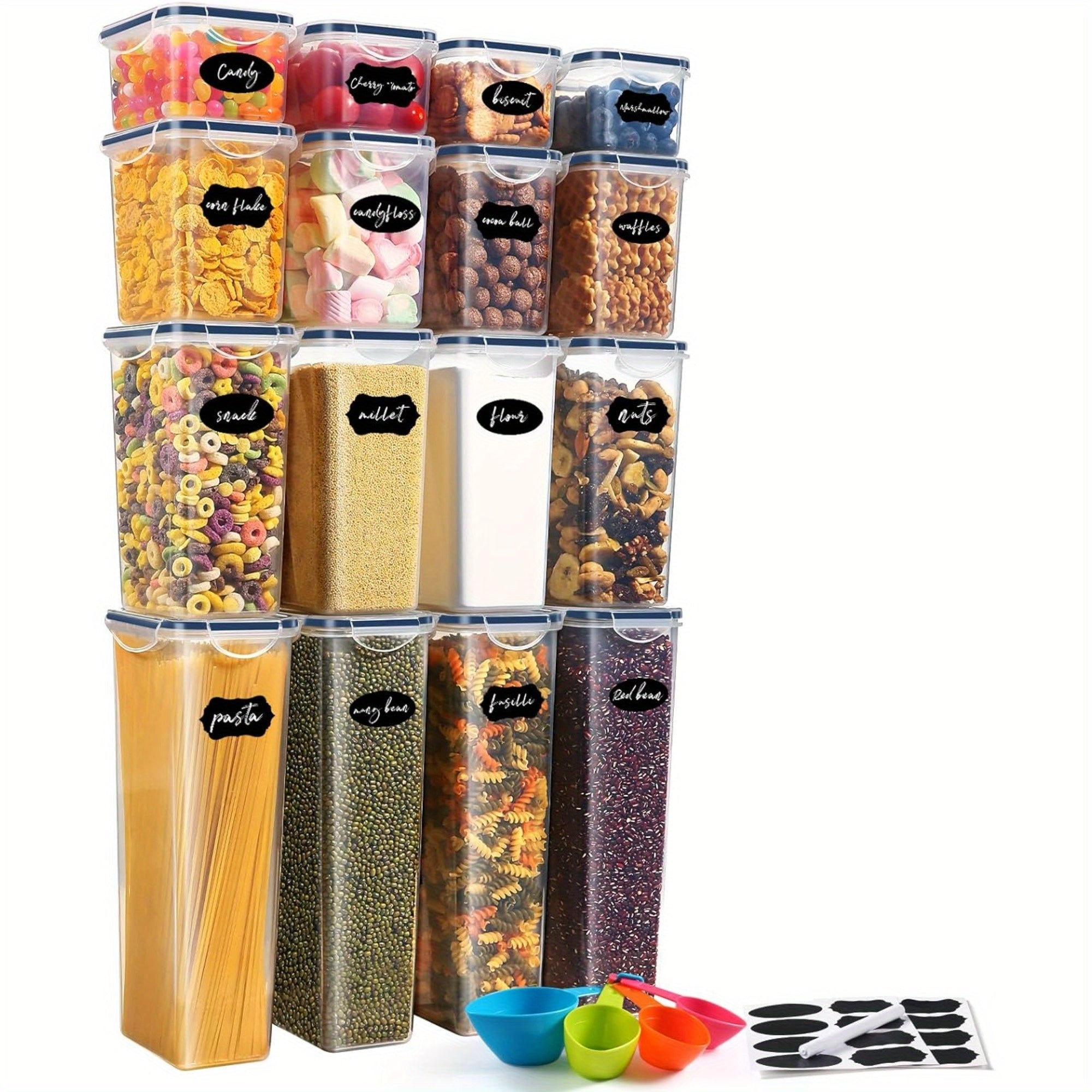 Airtight Food Storage Containers With Lids