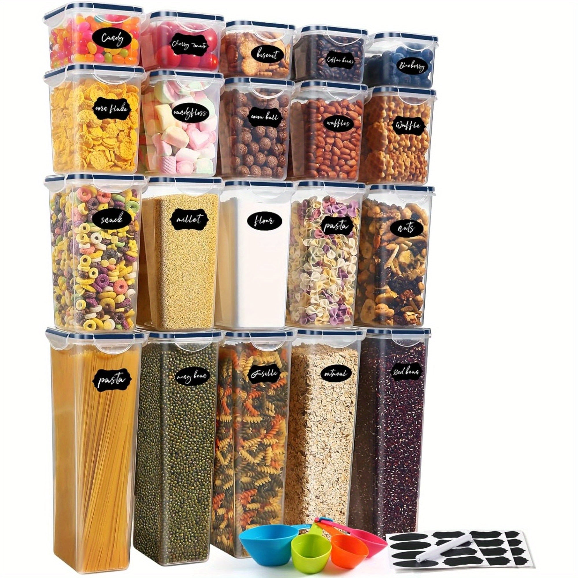 Airtight Food Storage Containers With Lids