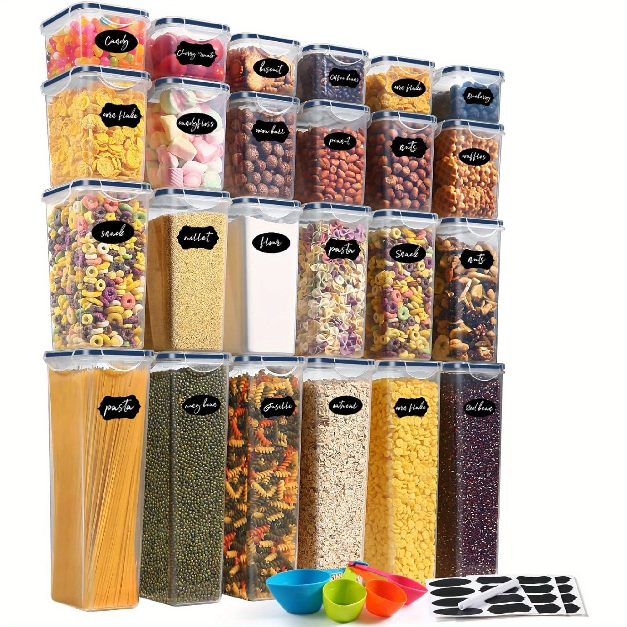 Airtight Food Storage Containers With Lids