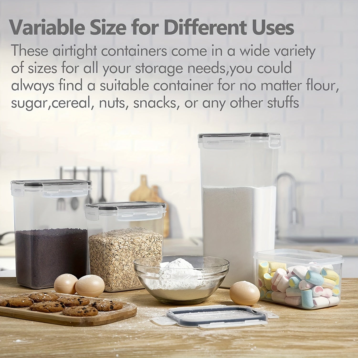Airtight Food Storage Containers With Lids