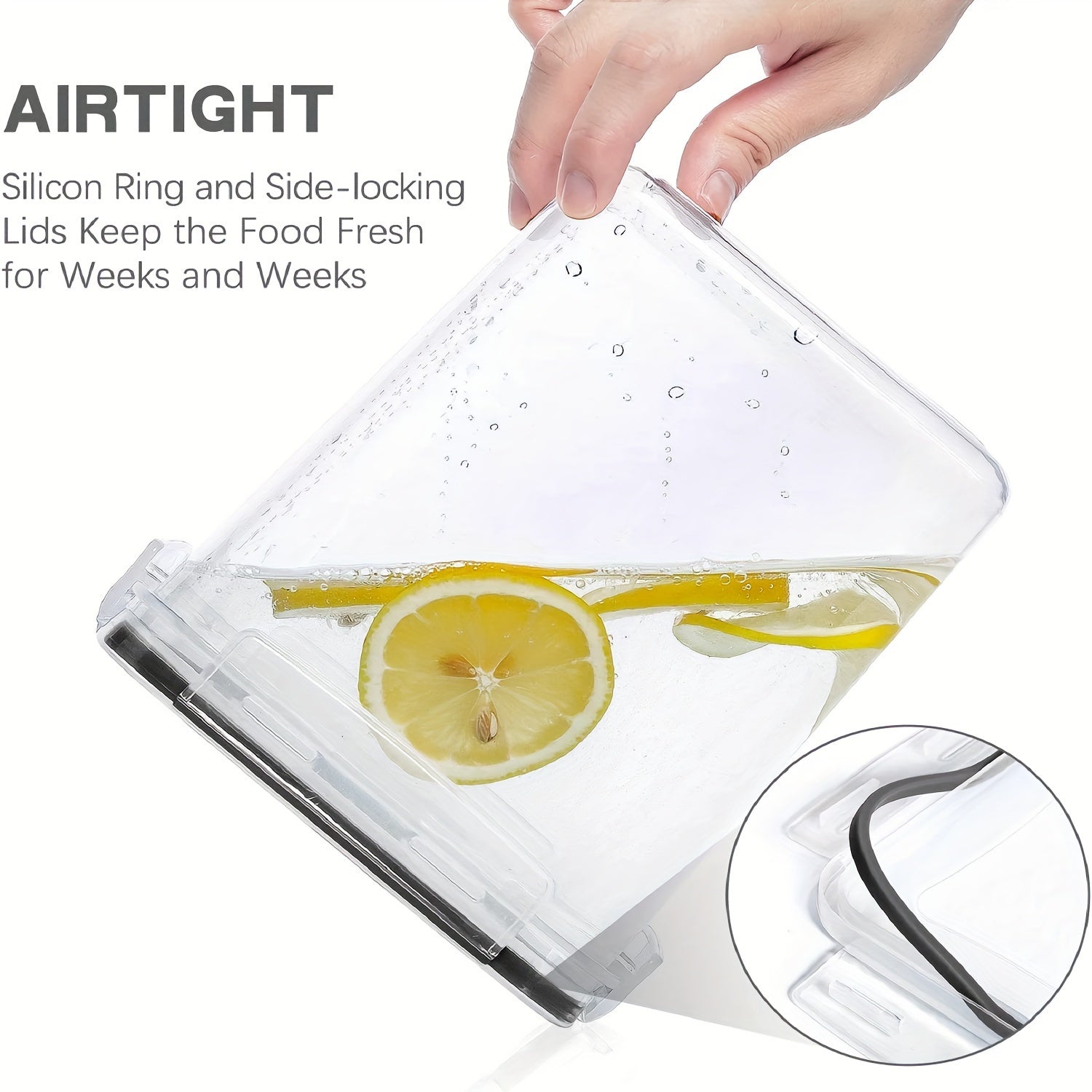 Airtight Food Storage Containers With Lids