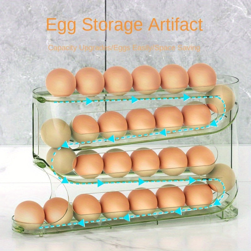 4-Tier Durable Egg Holder