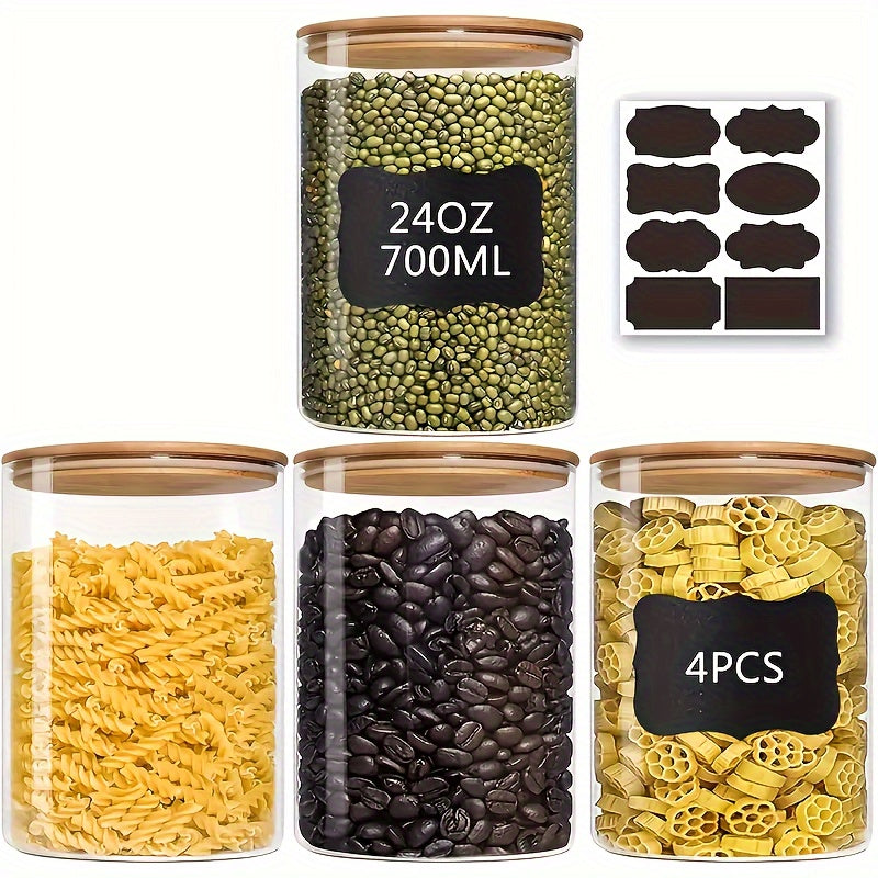 A Set Of 4 Storage Containers