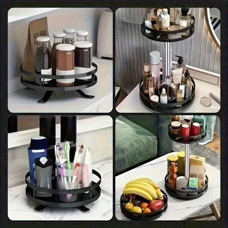 Rotating Kitchen Storage  Spice Rack