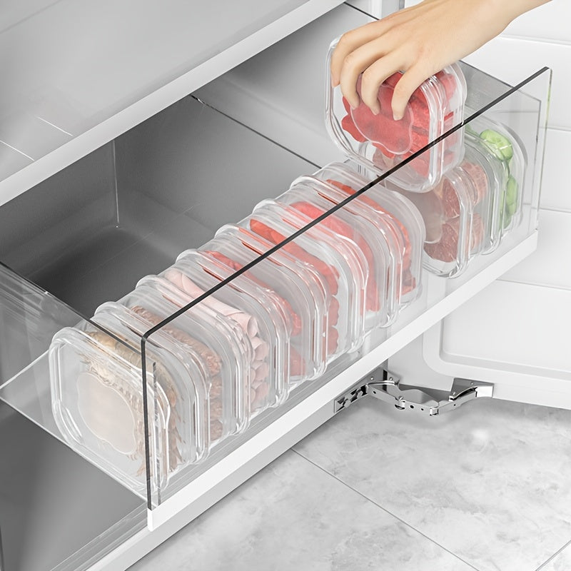 Clear Plastic Containers For Refrigerator With Lids