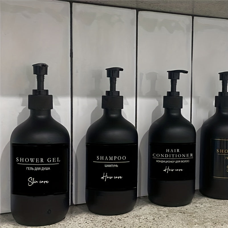 3pcs Plastic Press Lotion Dispenser