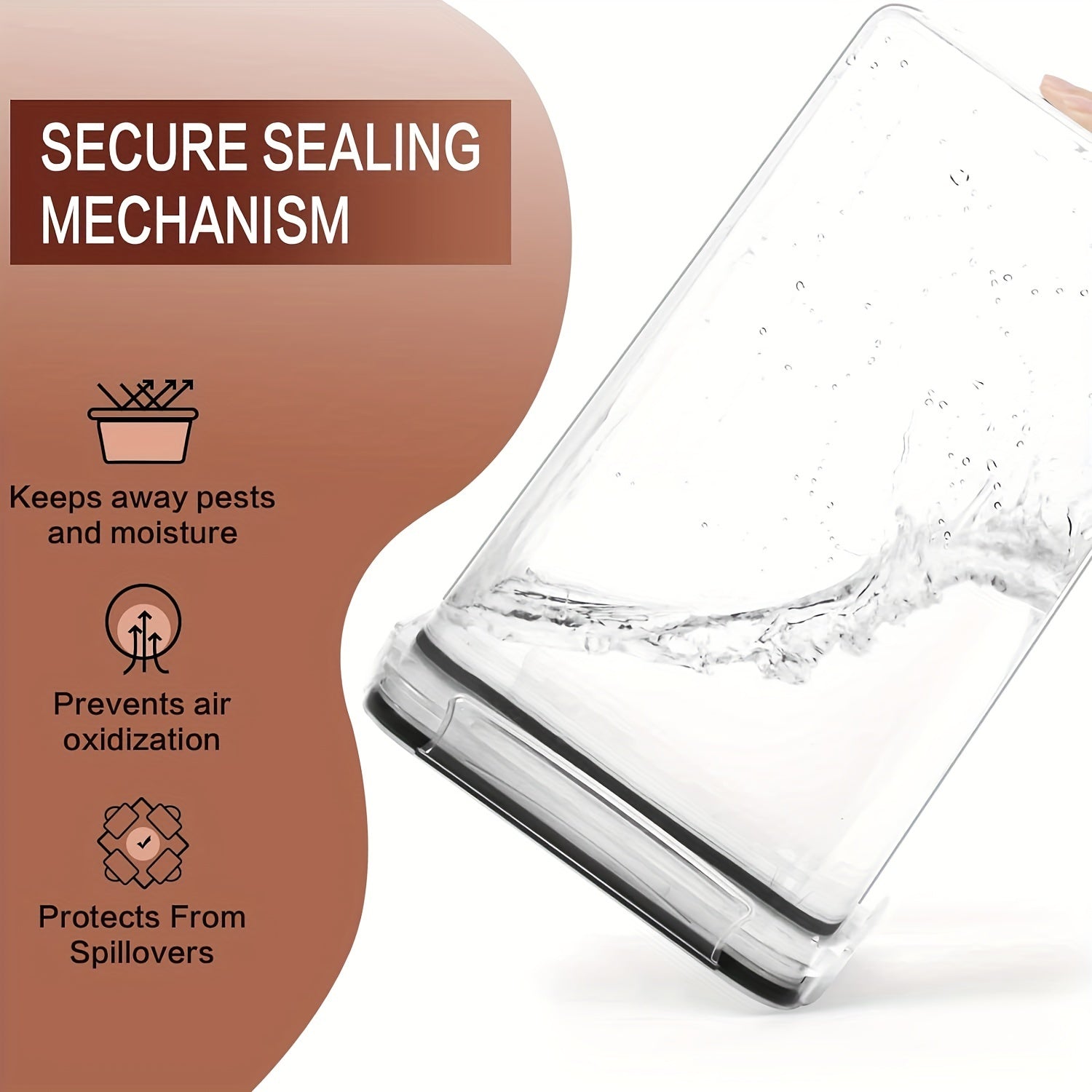 10pcs Large Airtight Food Storage Containers Set