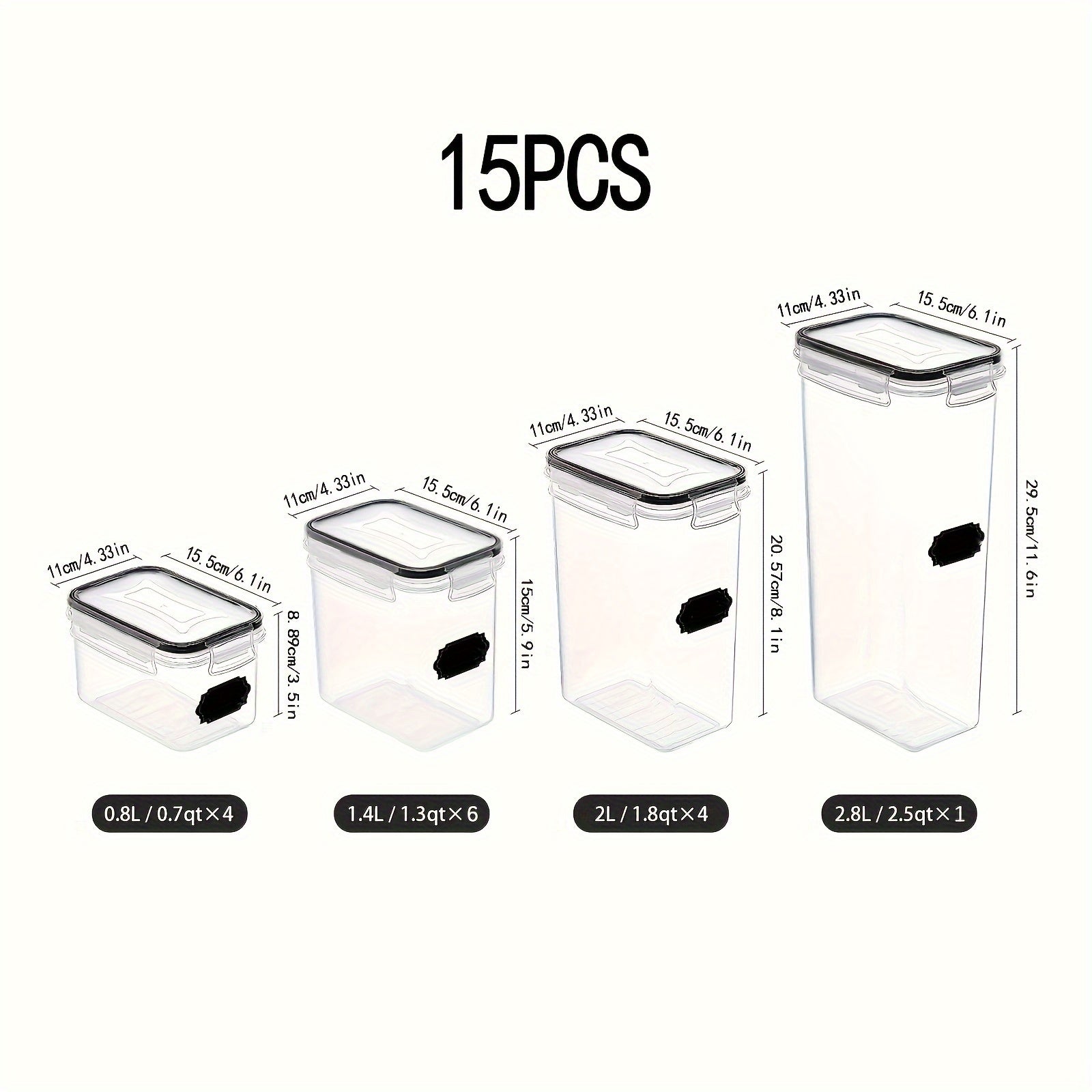 Airtight Food Storage Containers