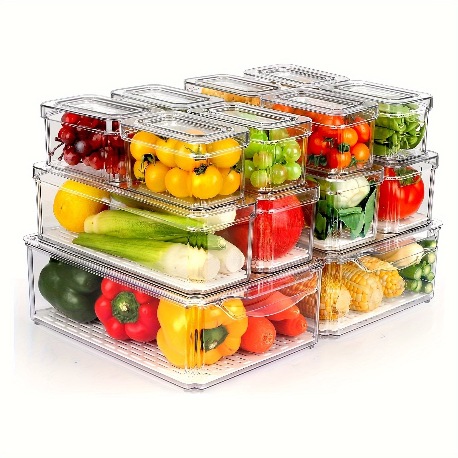 Refrigerator and food Organizer set