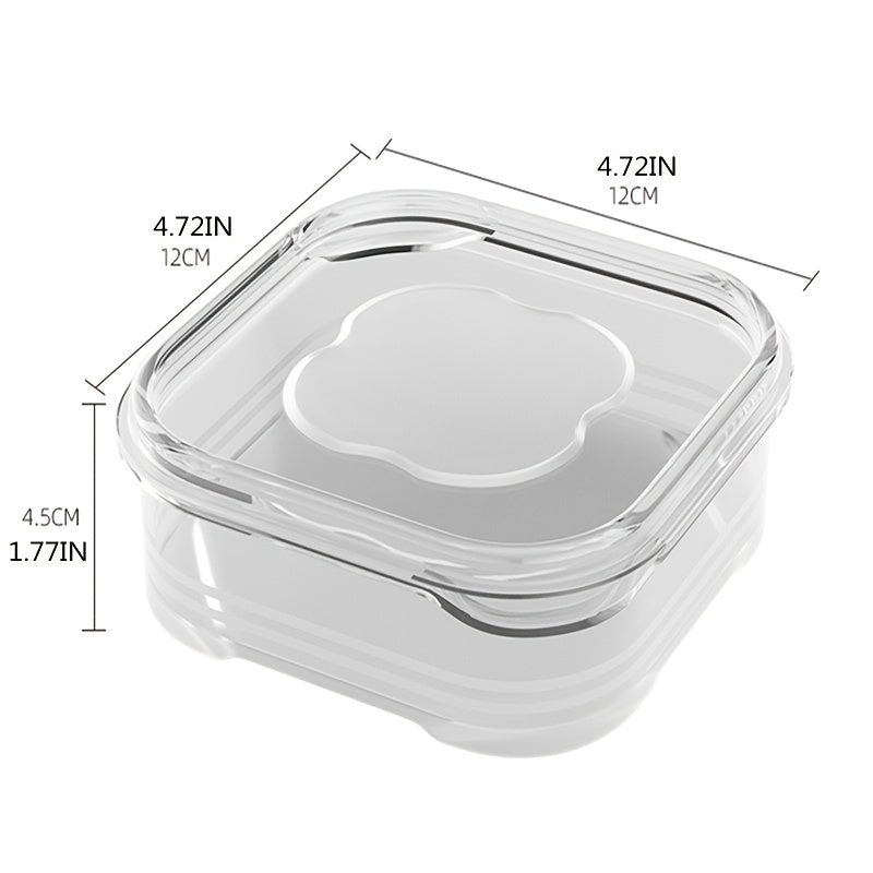Clear Plastic Containers For Refrigerator With Lids