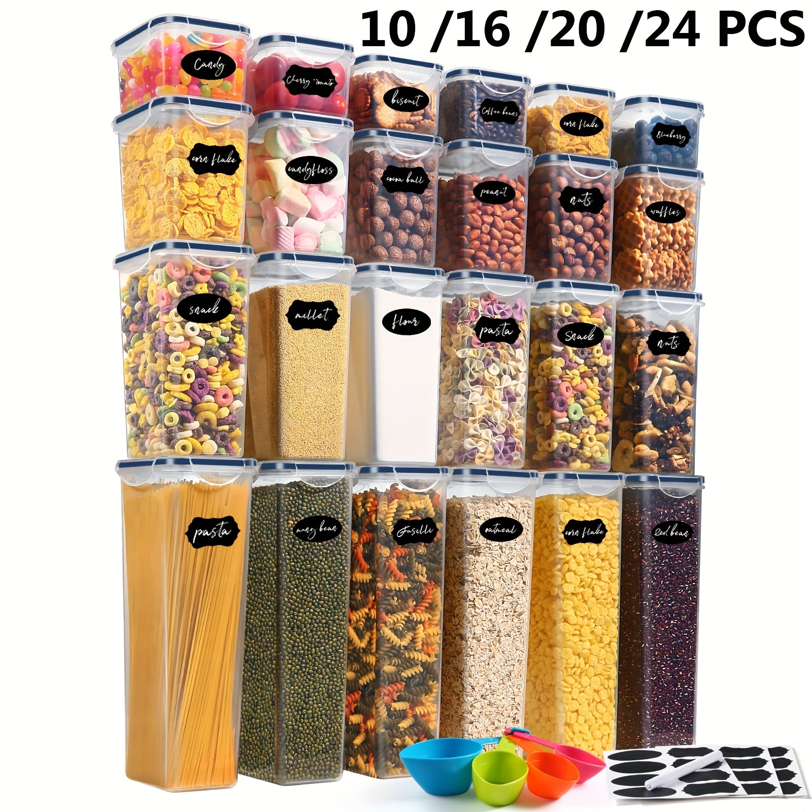 Airtight Food Storage Containers With Lids