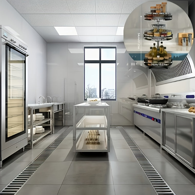 Rotating Kitchen Storage  Spice Rack