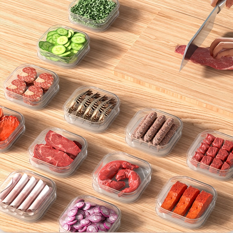 Clear Plastic Containers For Refrigerator With Lids