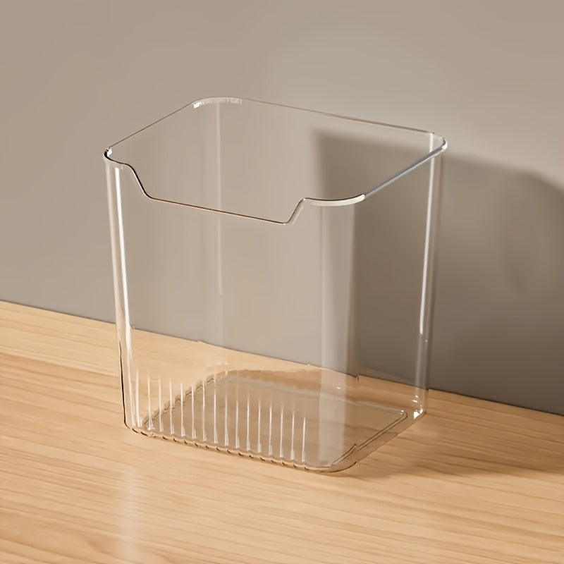 6-Piece Set Clear Plastic Fridge Organizers