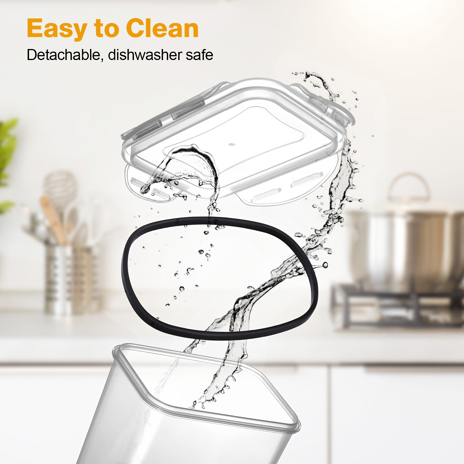 Airtight Food Storage Containers With Lids