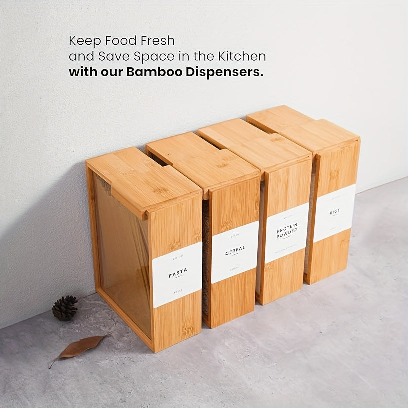 Bamboo Food Storage Containers with Lids