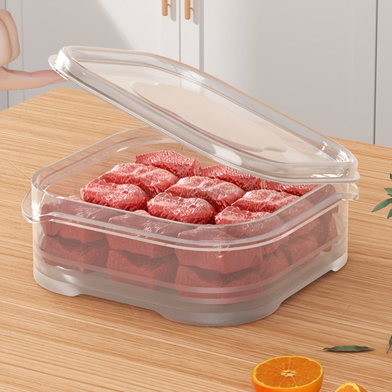 Clear Plastic Containers For Refrigerator With Lids